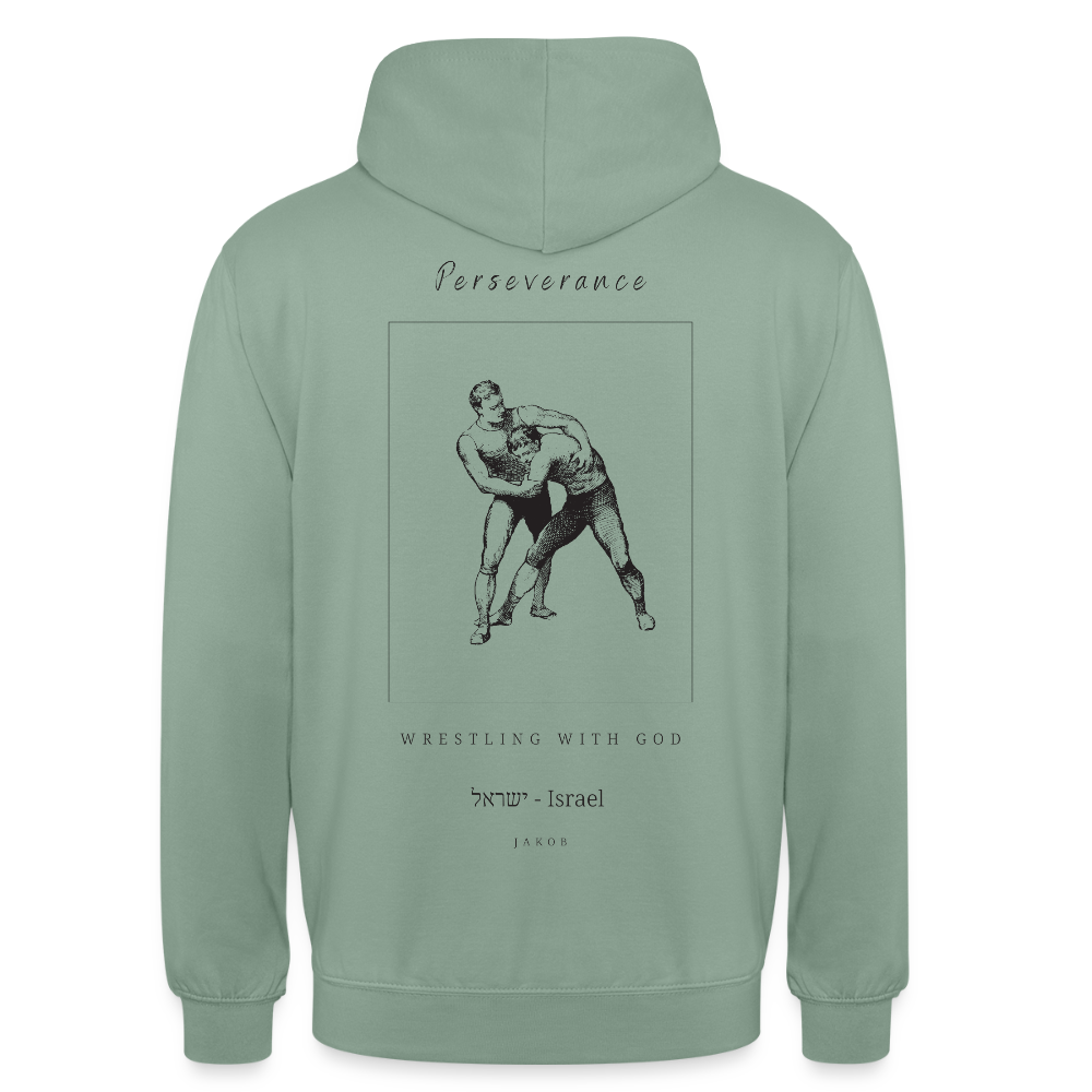 Perseverance - Unisex Hoodie - Graugrün