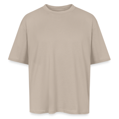 Start Walking - Oversized Unisex T-Shirt - Sahara