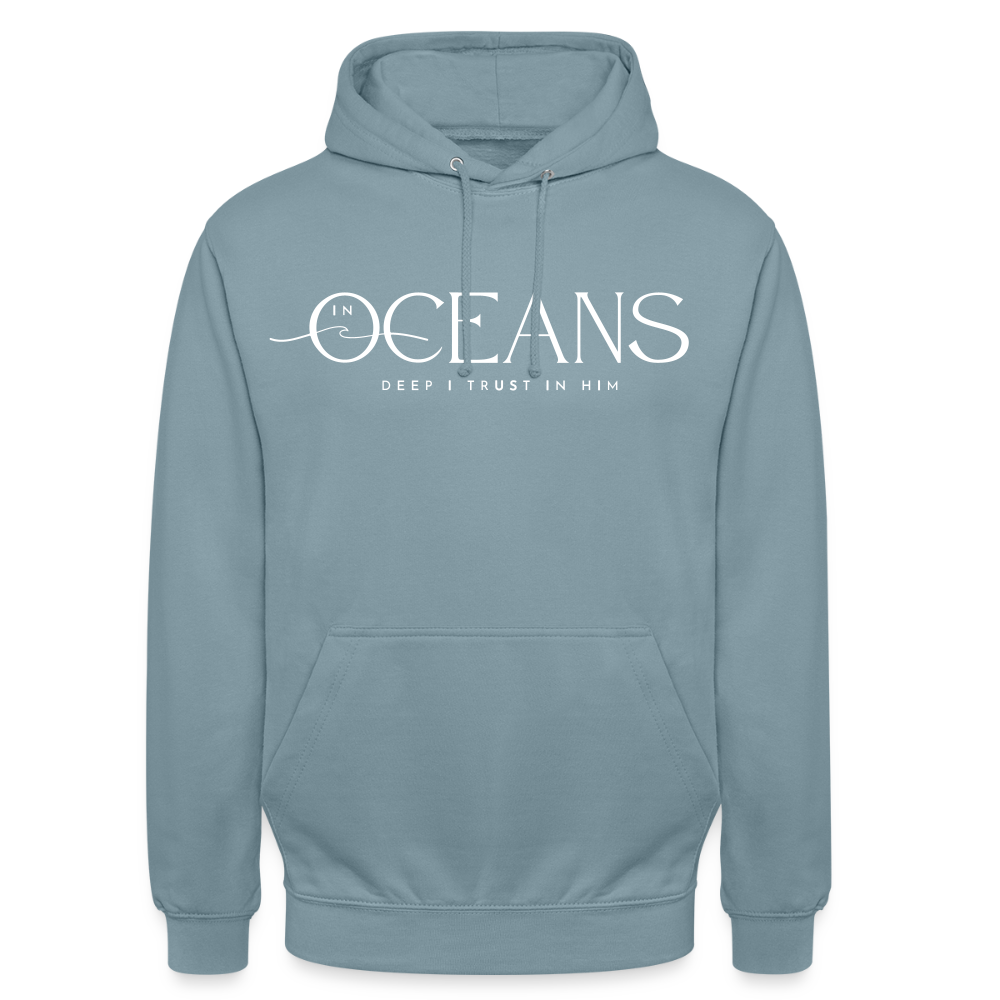 Oceans - Unisex Hoodie - Nebelblau