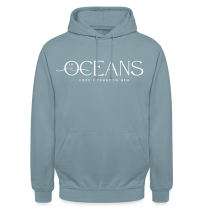 Oceans - Unisex Hoodie - Nebelblau