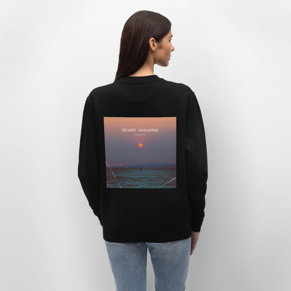 Start walking - Unisex Sweatshirt - Schwarz