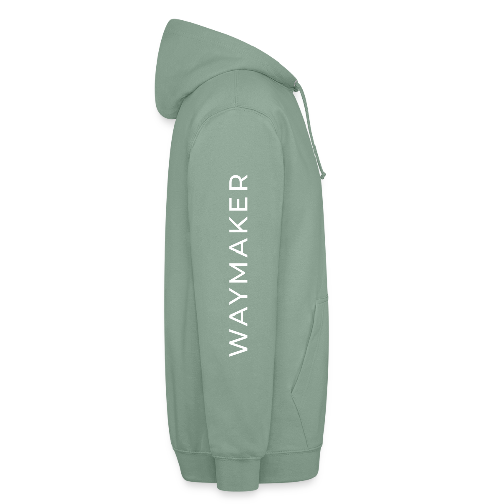 Waymaker Brand - Unisex Hoodie Sideprint - Graugrün