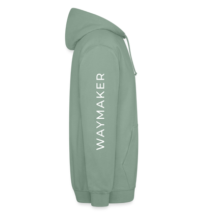 Waymaker Brand - Unisex Hoodie Sideprint - Graugrün