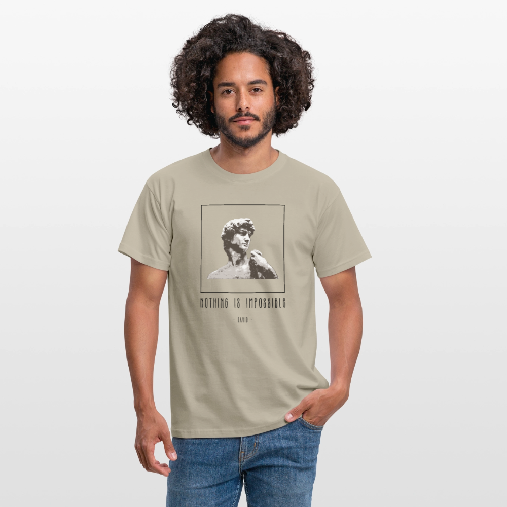 Nichts ist unmöglich - Männer T-Shirt - Sandbeige