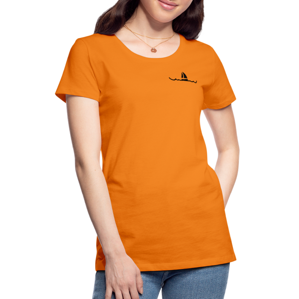 Peace in his presence - Frauen T-Shirt - Orange