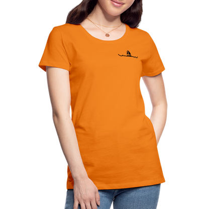 Peace in his presence - Frauen T-Shirt - Orange