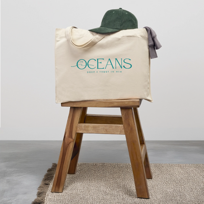 Oceans - Stoffbeutel groß - Naturweiß