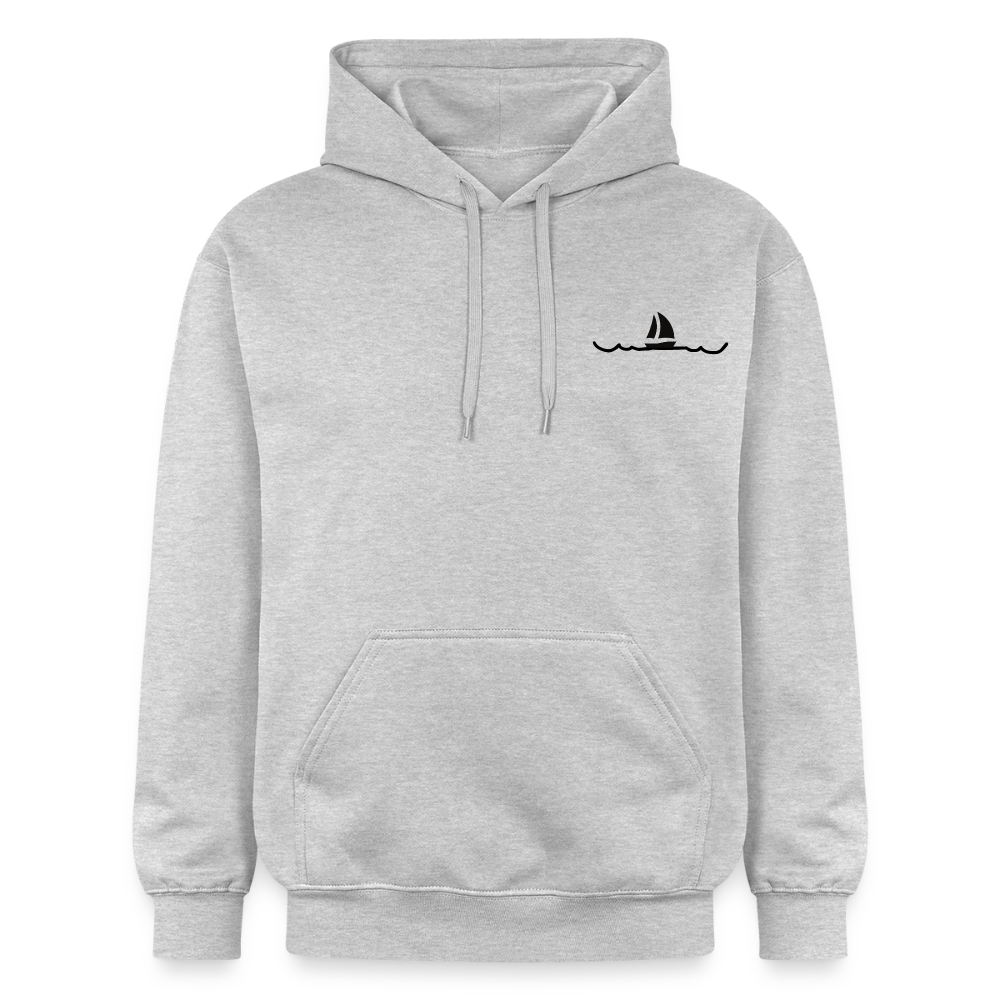 Peace in his presence - Unisex Hoodie - Hellgrau meliert
