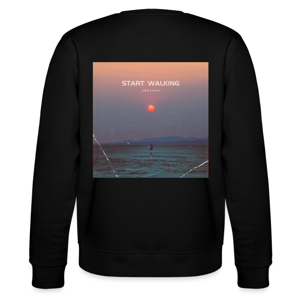 Start walking - Unisex Sweatshirt - Schwarz