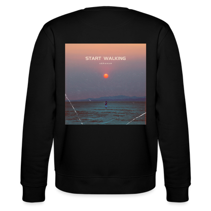Start walking - Unisex Sweatshirt - Schwarz