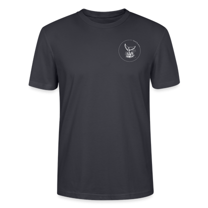 saved by grace - Unisex T-Shirt - Dunkles Graublau