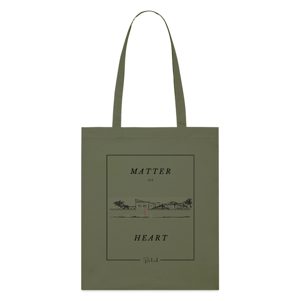 Matter of Heart - Stoffbeutel - Khaki