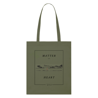 Matter of Heart - Stoffbeutel - Khaki