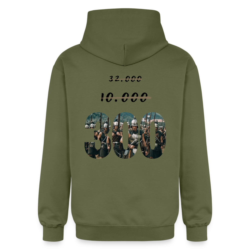 but by faith -300- Unisex Hoodie - Militärgrün