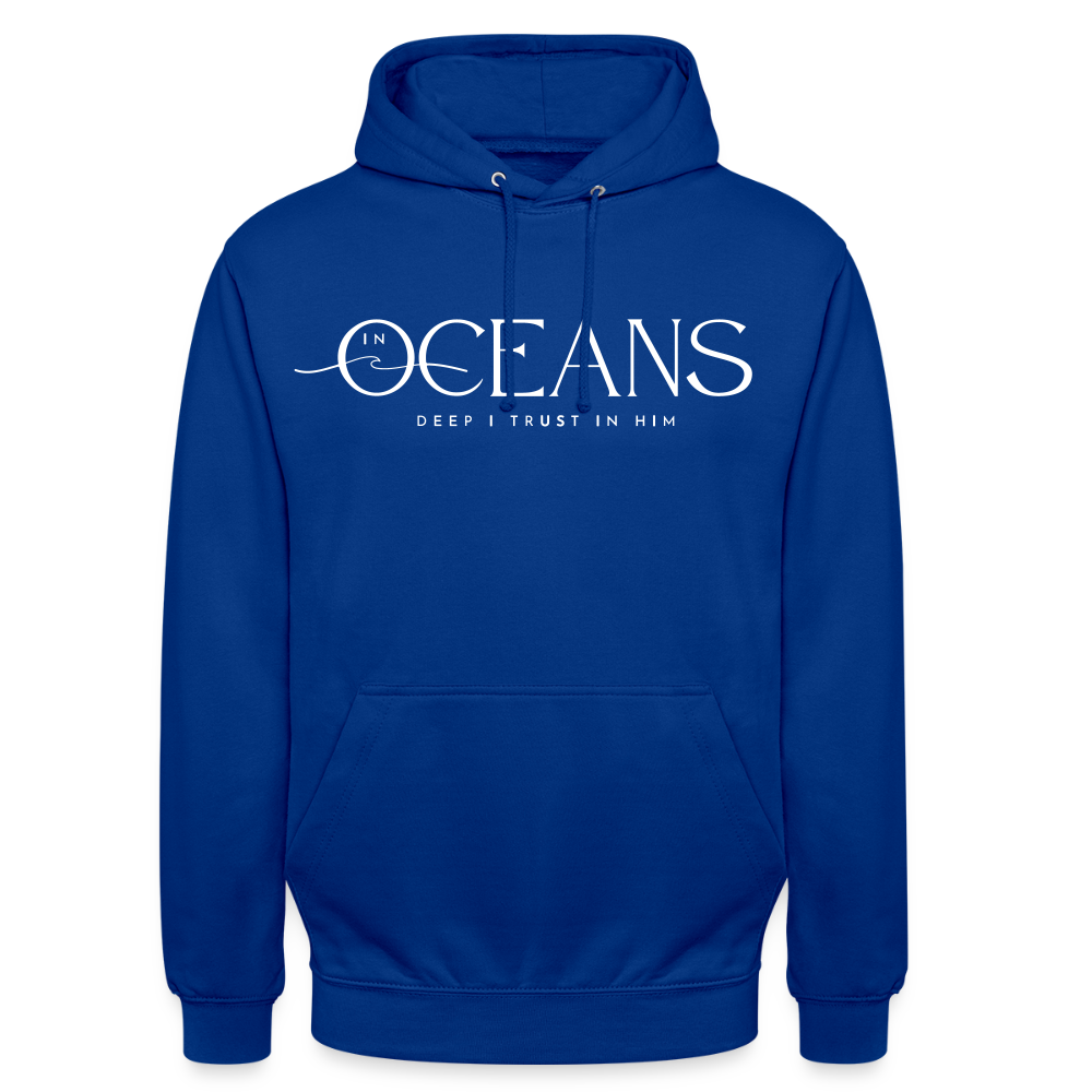 Oceans - Unisex Hoodie - Royalblau