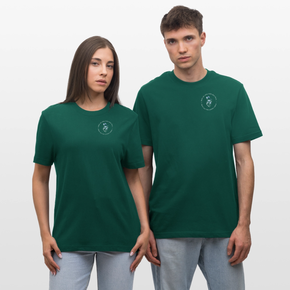 Behüte dein Herz - Unisex Bio-T-Shirt - Forest