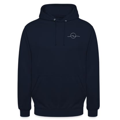Oceans - Unisex Hoodie Backprint - Navy