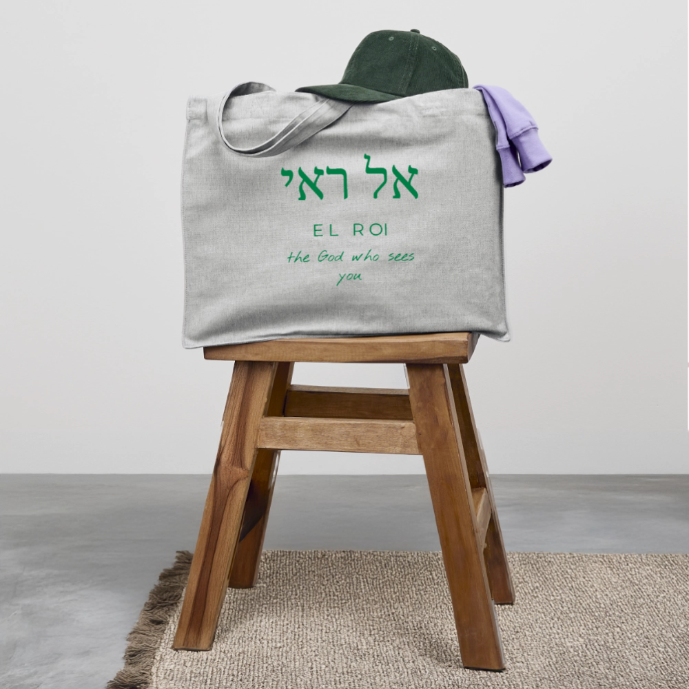 El Roi - Stofftasche - Grau meliert