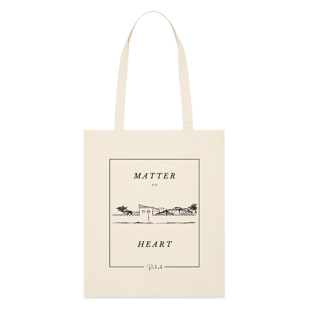 Matter of Heart - Stoffbeutel - Naturweiß