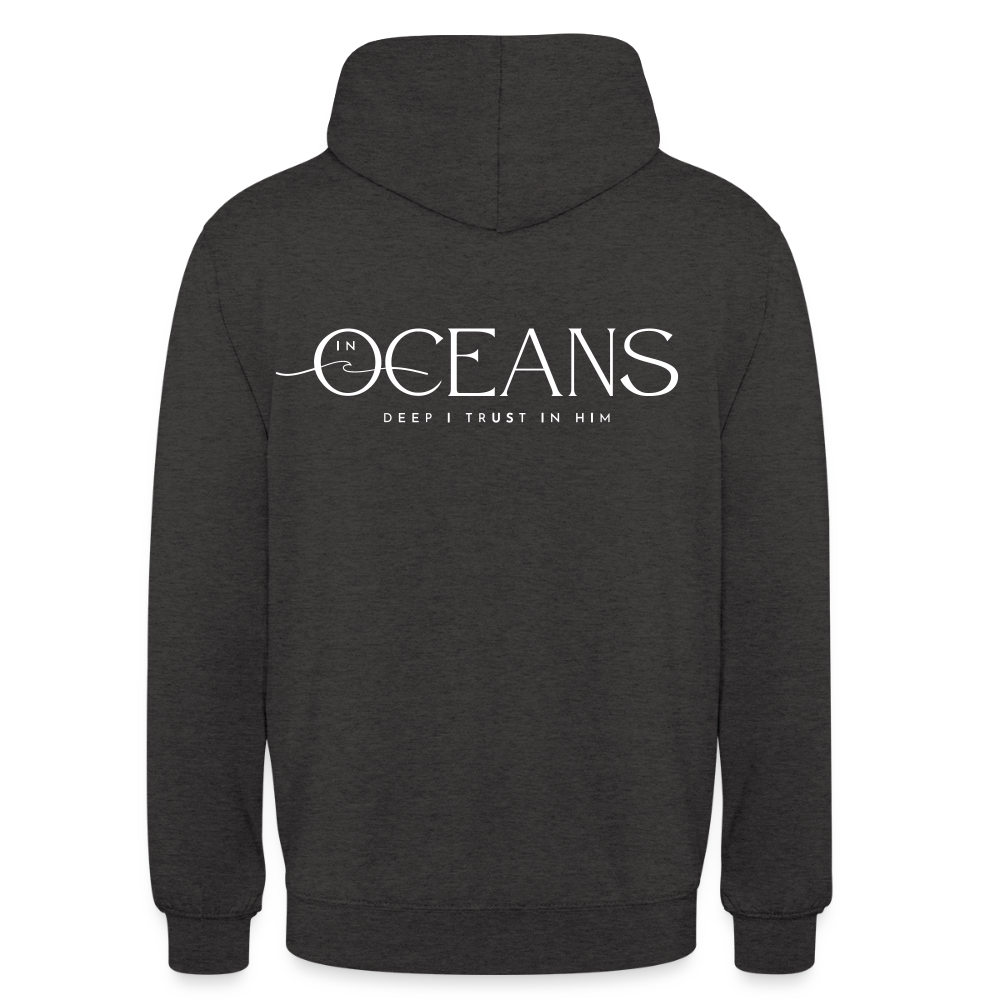 Oceans - Unisex Hoodie Backprint - Anthrazit