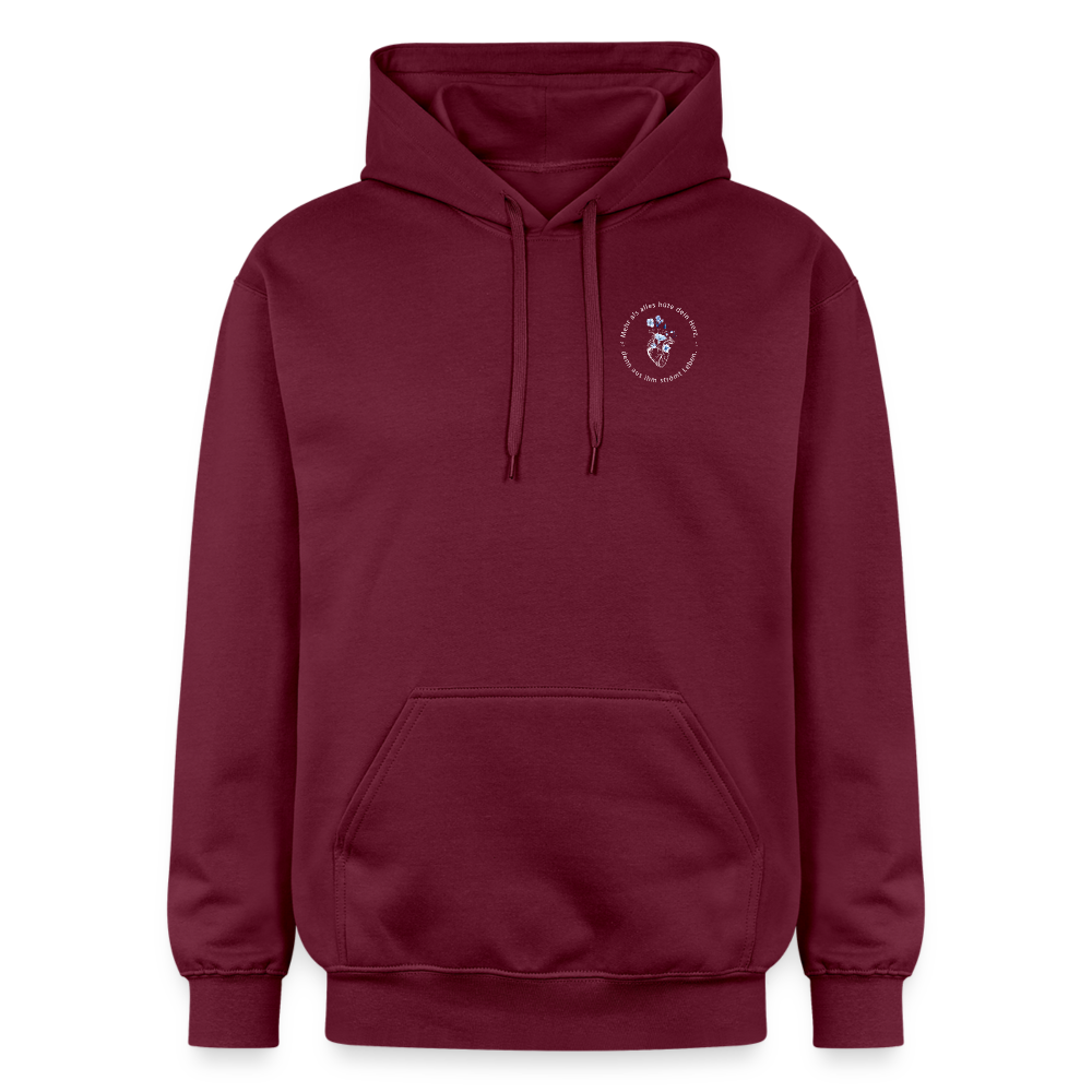 Behüte dein Herz - Unisex Hoodie - Maroon