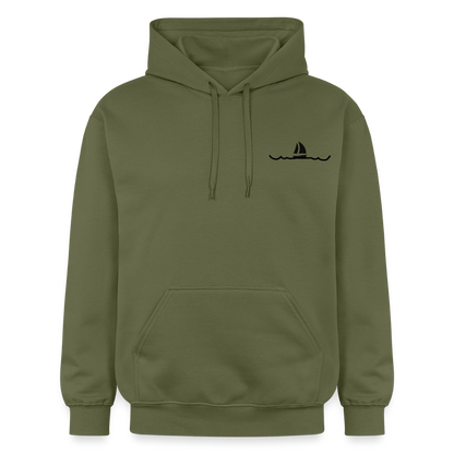 Peace in his presence - Unisex Hoodie - Militärgrün