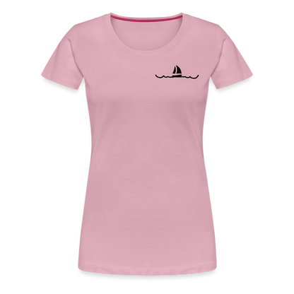 Peace in his presence - Frauen T-Shirt - Hellrosa