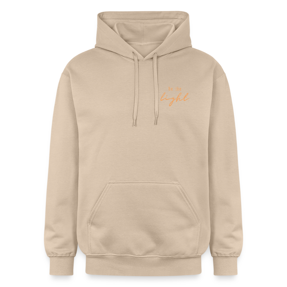 be the light - Unisex Hoodie - Sand