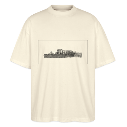 trust - Unisex Oversized Bio-T-Shirt - Naturweiß