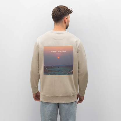 Start walking - Unisex Sweatshirt - Beige