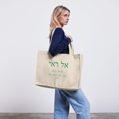El Roi - Stofftasche - Naturweiß