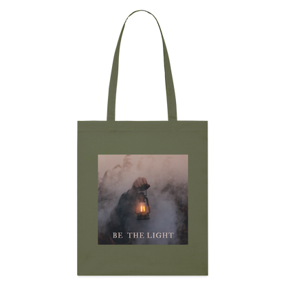 be the light - Stoffbeutel - Khaki