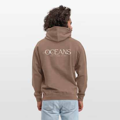 Oceans - Unisex Hoodie Backprint - Mokka