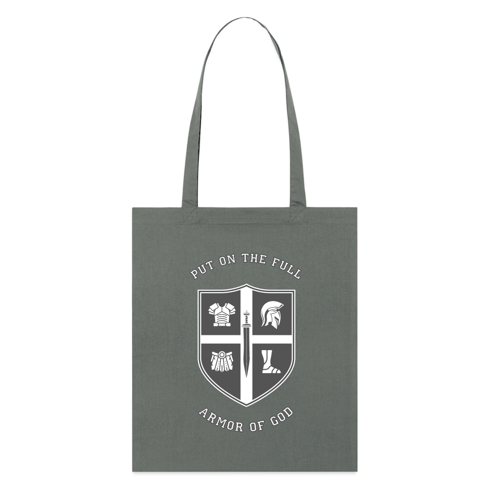 Put on the full armor of God - Stoffbeutel - Anthrazit