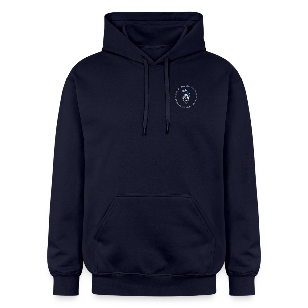Behüte dein Herz - Unisex Hoodie - Navy