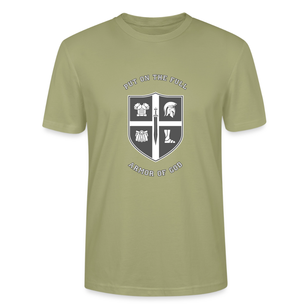 Put on the full armor of God - Unisex T-Shirt - Nebelgrün