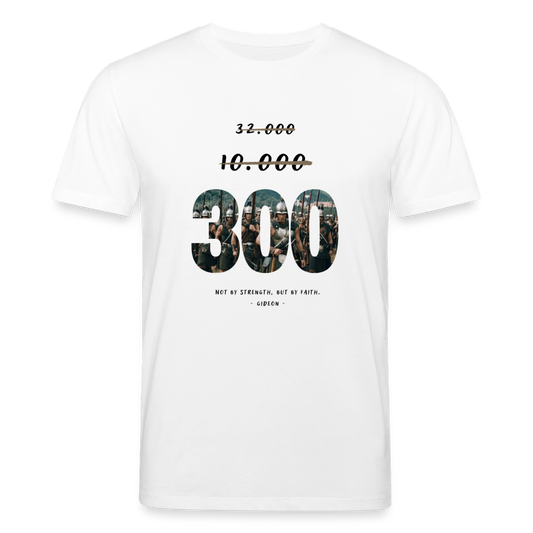 But by faith -300- Männer T-Shirt - Weiß