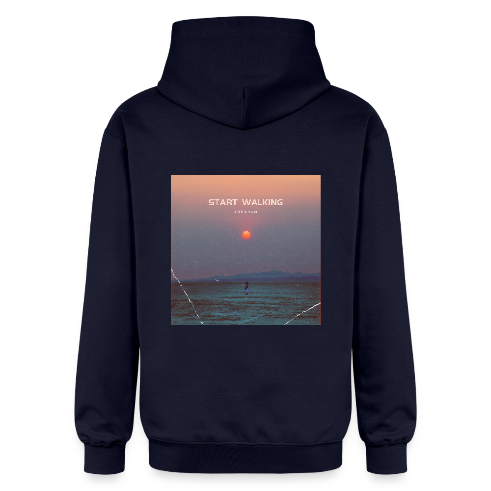 Start walking - Unisex Hoodie - Navy