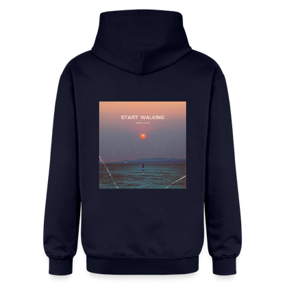 Start walking - Unisex Hoodie - Navy