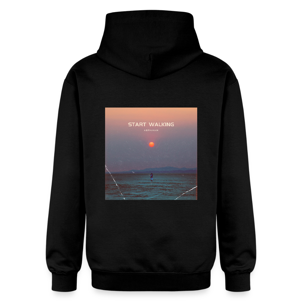 Start walking - Unisex Hoodie - Schwarz