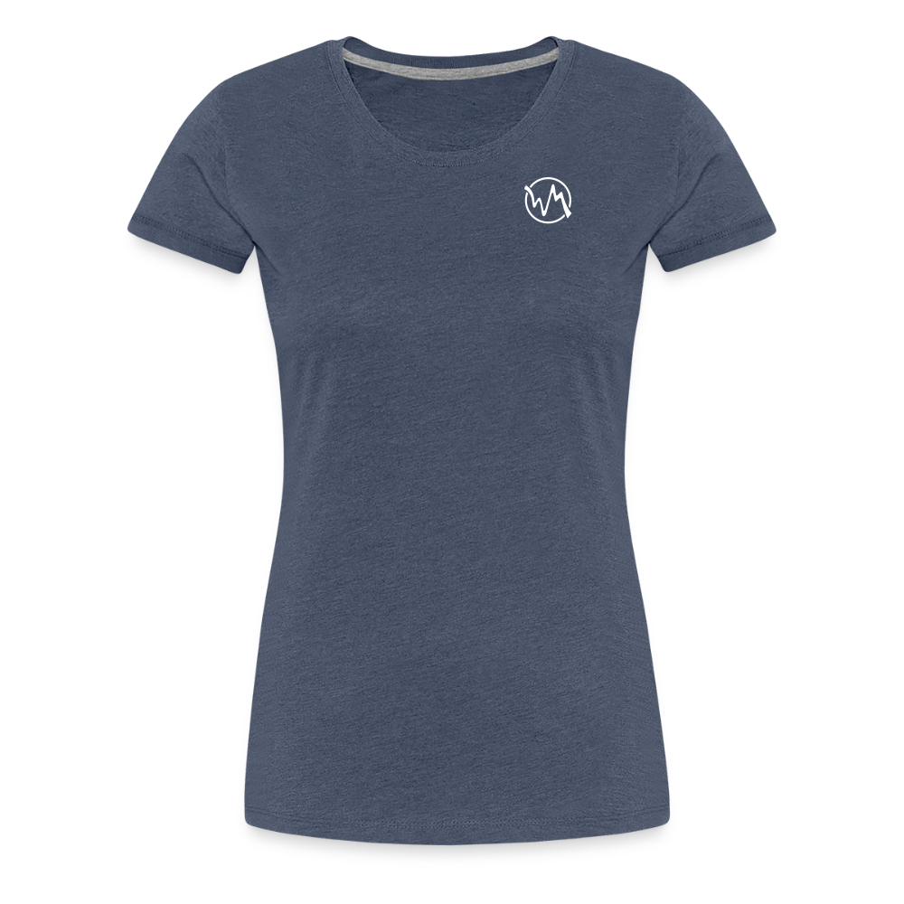 Waymaker Brand Logo - Frauen T-Shirt - Blau meliert