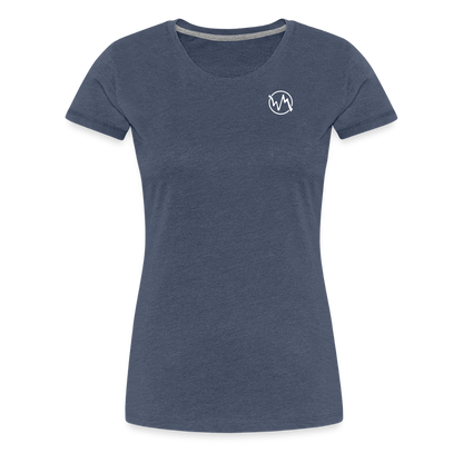 Waymaker Brand Logo - Frauen T-Shirt - Blau meliert