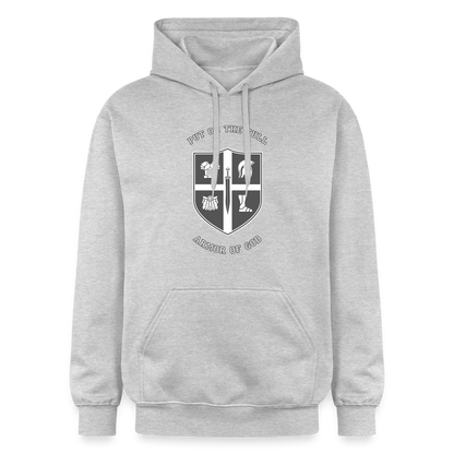 Armor of God - Unisex Hoodie - Hellgrau meliert