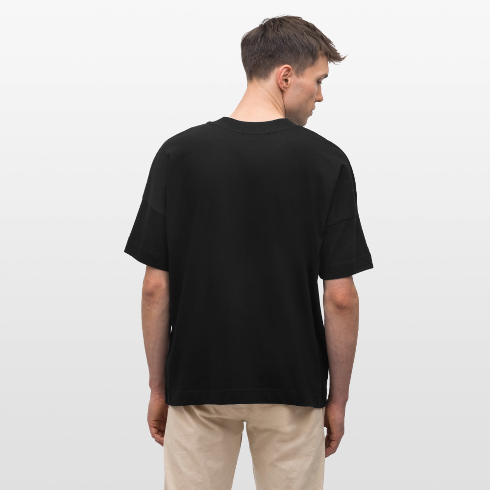 but by faith - Unisex Oversized T-Shirt - Schwarz