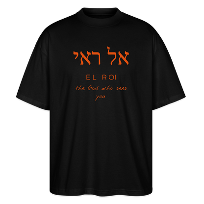 El Roi hebräisch - Unisex T-Shirt - Schwarz