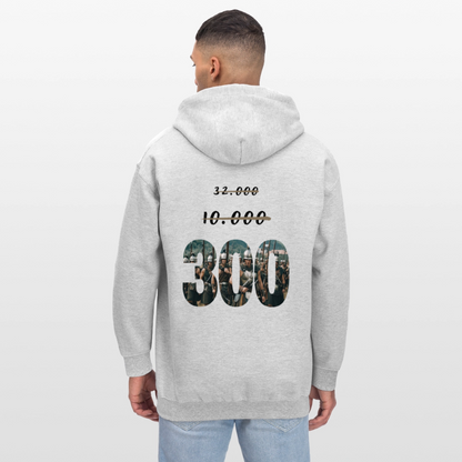 but by faith -300- Unisex Hoodie - Hellgrau meliert