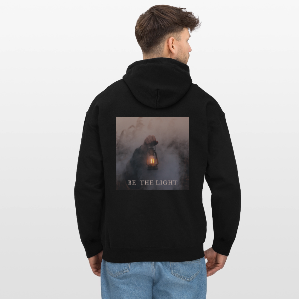 be the light - Unisex Hoodie - Schwarz