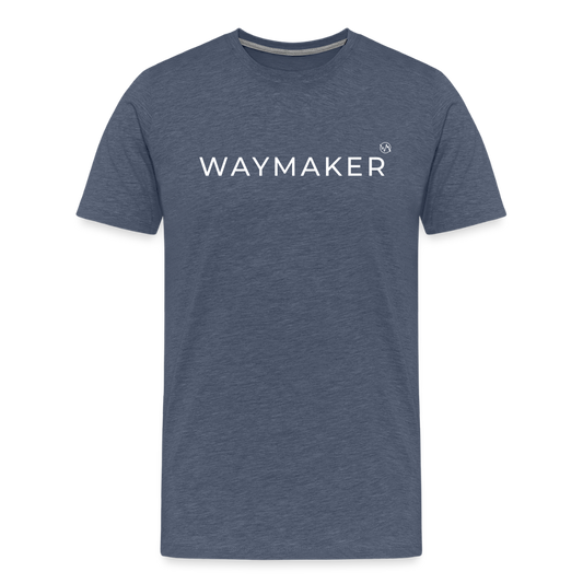 Waymaker Brand - Männer T-Shirt - Blau meliert