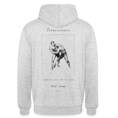 Perseverance - Unisex Hoodie - Hellgrau meliert