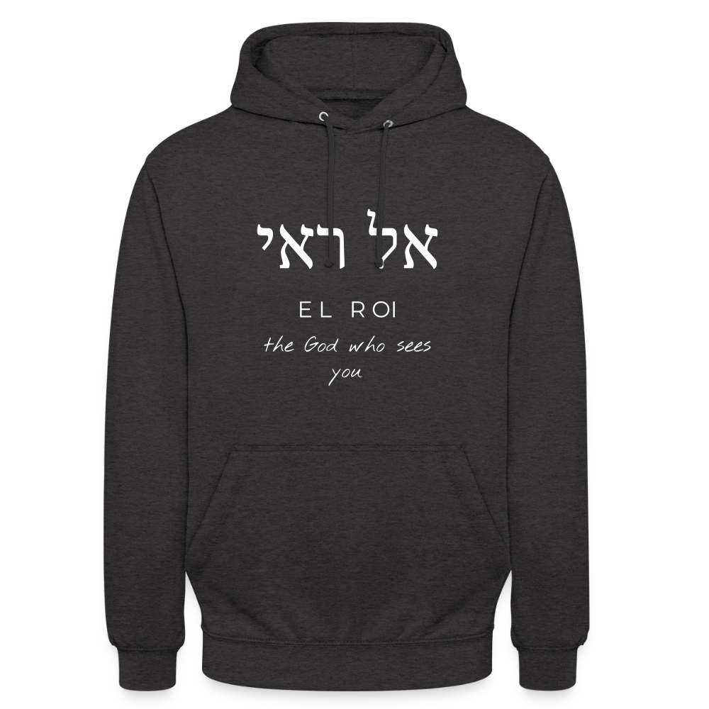 El Roi - Unisex Hoodie - Anthrazit
